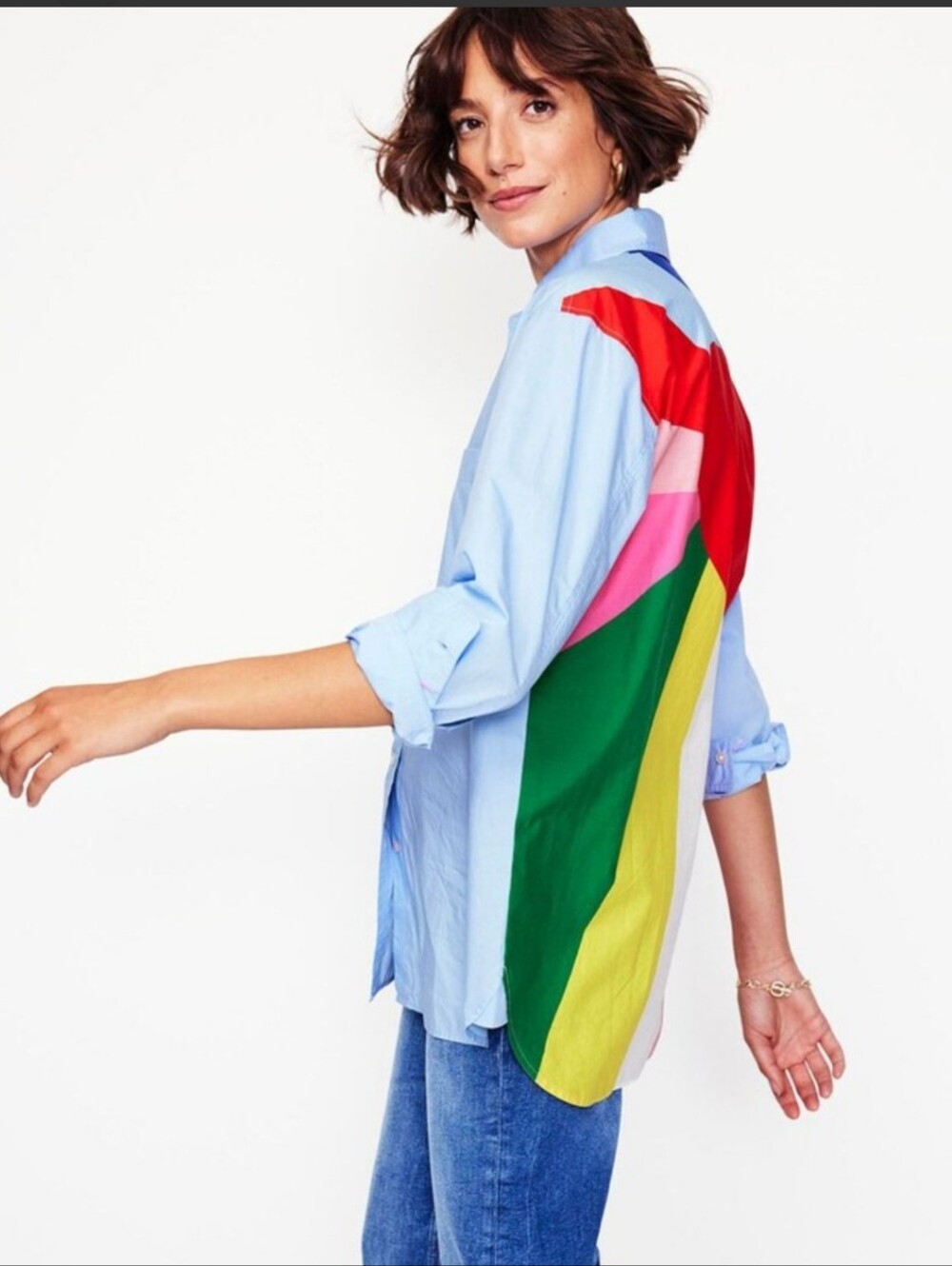 Boden - Multicolour Sadie Button-Down Shirt for - Picture 3 of 6